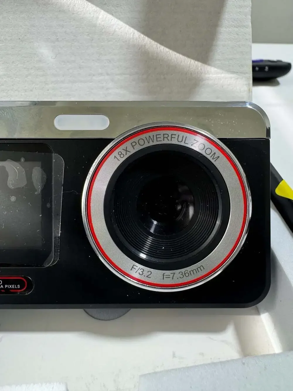 Hoorola 5K Digital Camera 80MP Dual Screen 18X Zoom Vlogging Camera